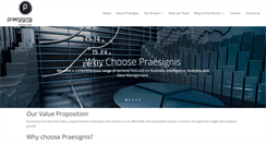 Desktop Screenshot of praesignis.com